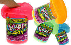 JA-RU Flarp orange scented putty for focused play