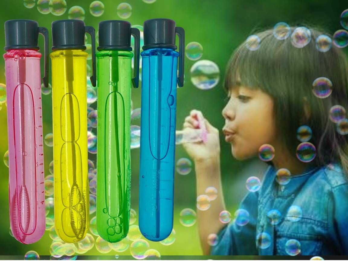 JA-RU Grab a Bubble yellow tube touchable wand makes party favors memorable