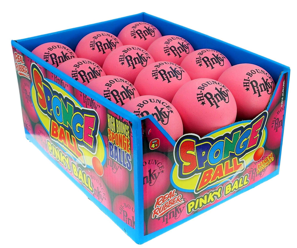 JA-RU Hi-Bounce Pinky Ball exercise toy for family fun and active play.