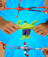 JA-RU Avengers stretchy toy set adds tactile fun for family play.