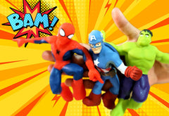JA-RU Marvel Avengers close-up texture highlights durable, safe materials.