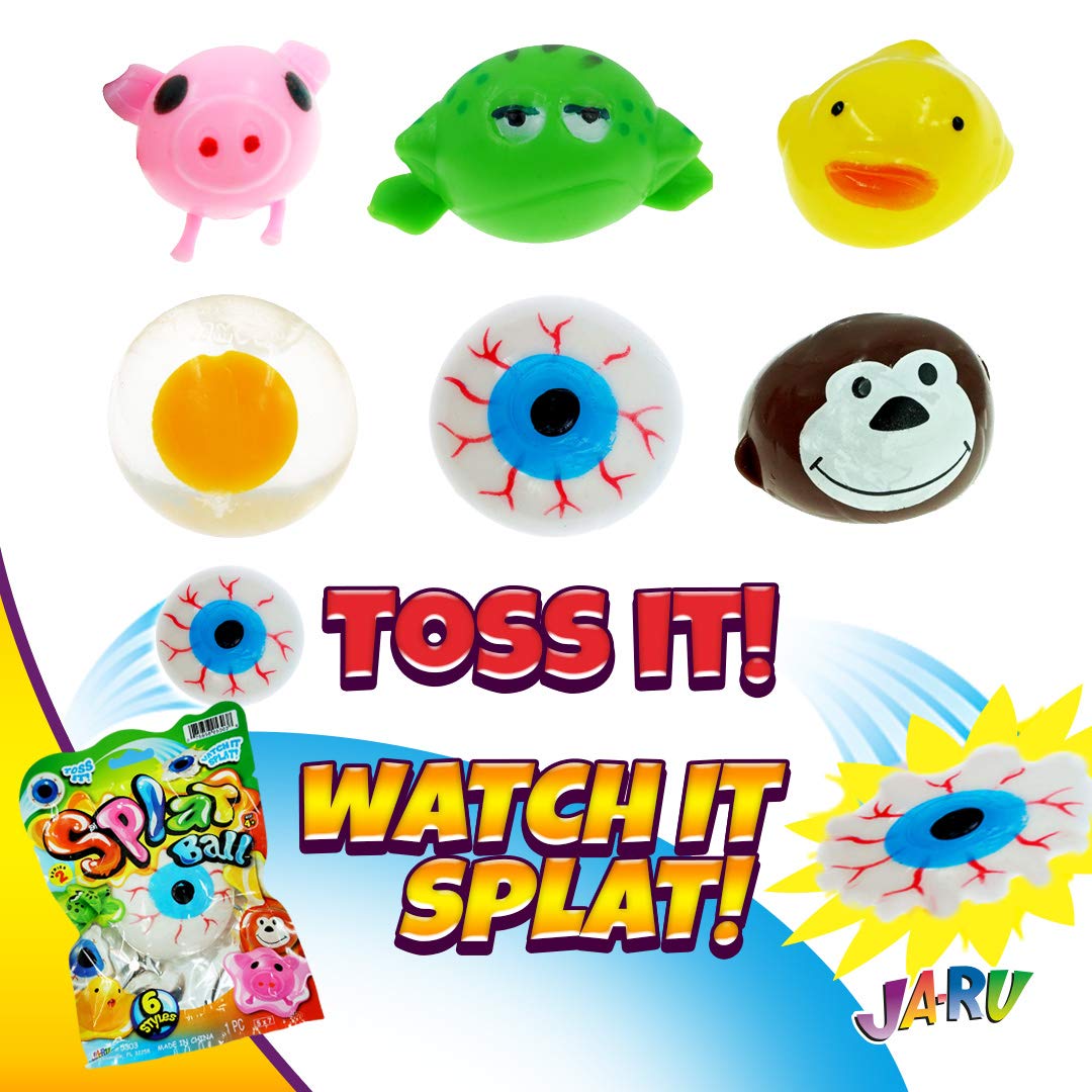 JA-RU Splat Ball egg vibrant hue enhances classroom rewards.