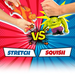JA-RU stretchy monster pull toy in hand showing stretch