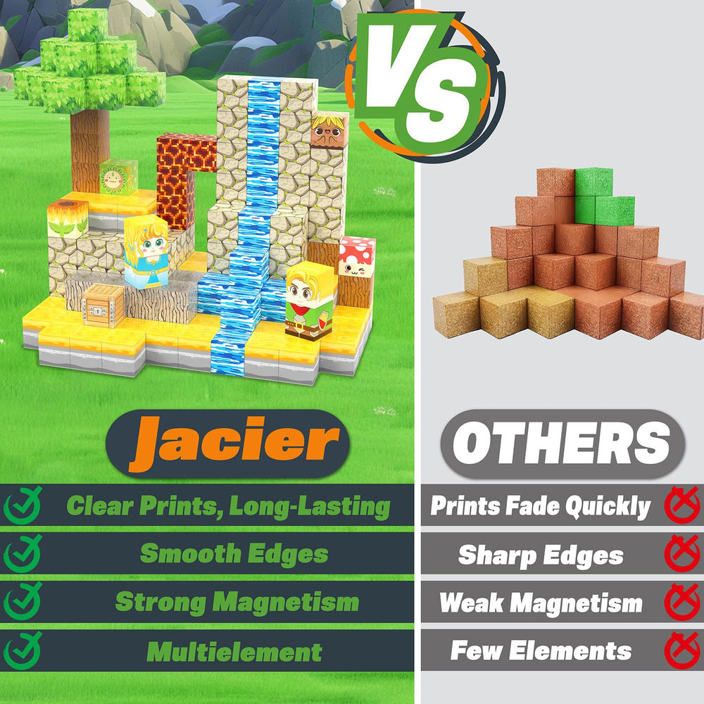 Jacier sensory feedback from shaking blocks enhances hand-eye coordination.