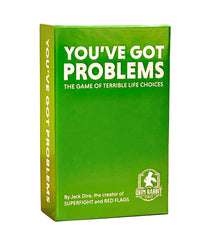 Jack Dire Studios You’ve Got Problems game box and cards for a fun party
