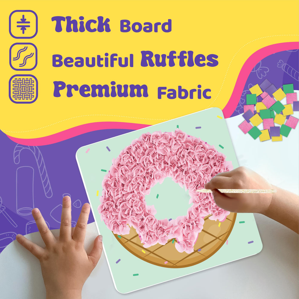 Jackinthebox Candyland Poke Poke Art kit DIY decor ideas for rooms.
