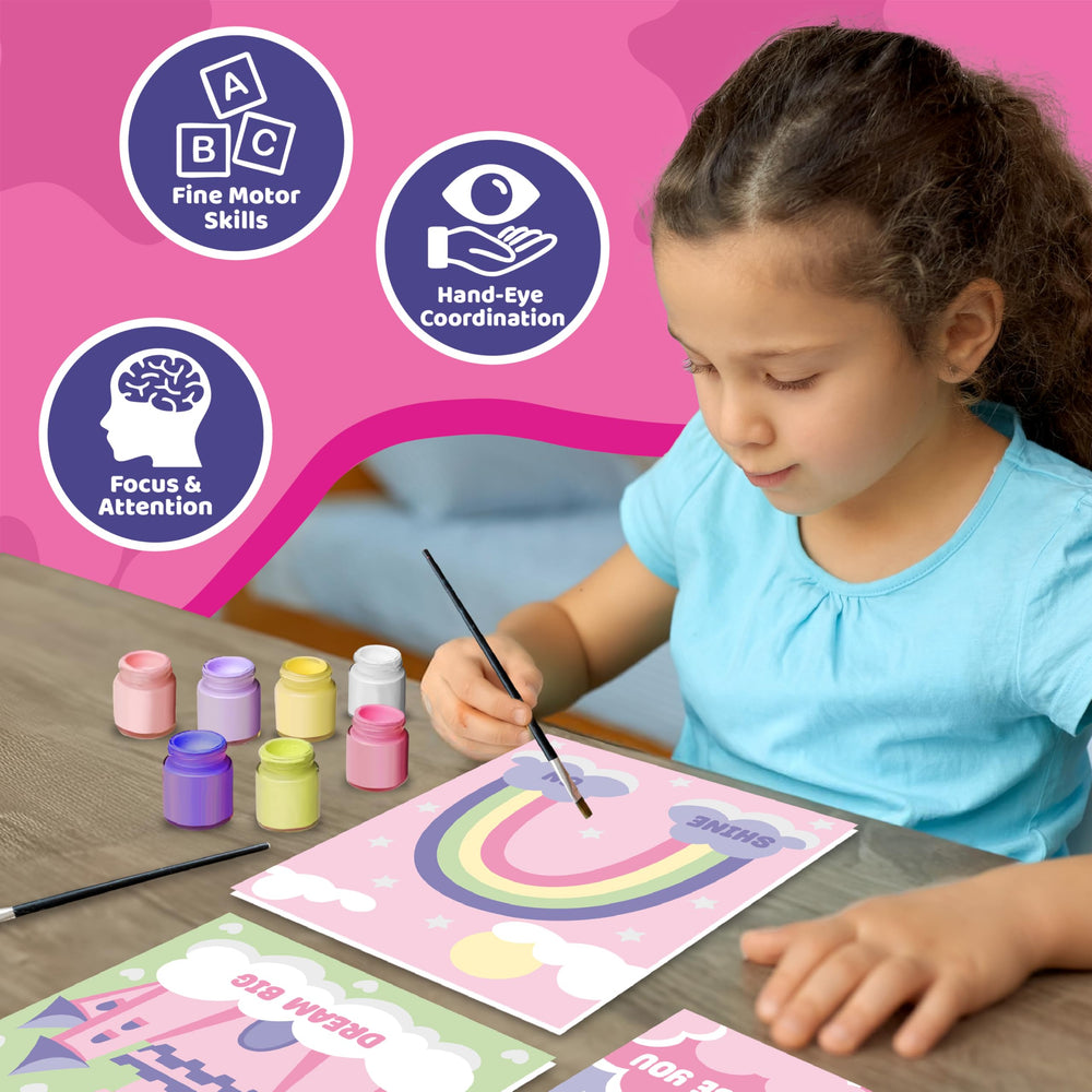 jackinthebox child-friendly brushes support smooth unicorn coloring