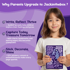 jackinthebox Gratitude Journal Kit decorative charm to personalize keepsakes