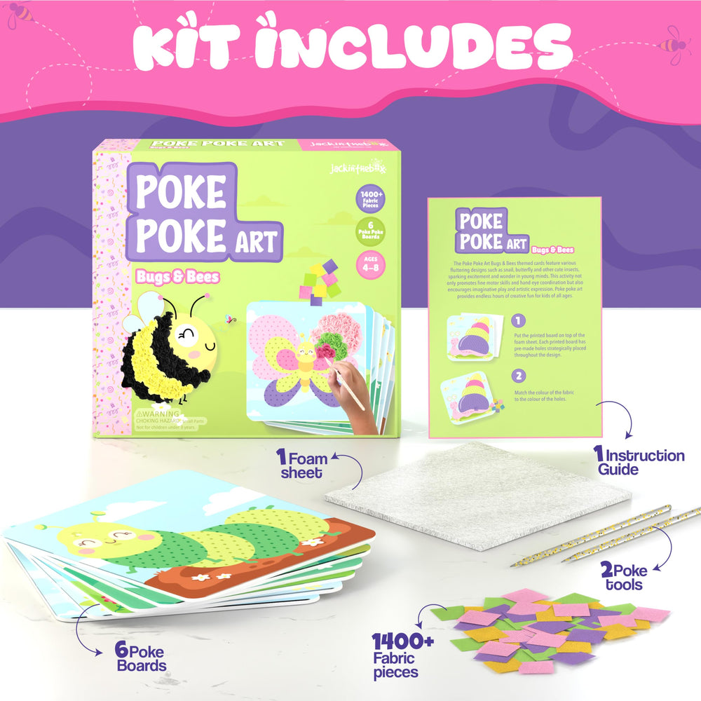 jackinthebox Poke Poke Art DIY decor ideas for kid-friendly rooms