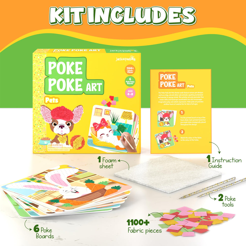 jackinthebox Poke Poke Art DIY decor ideas for bedrooms or playrooms