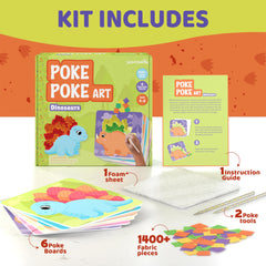 jackinthebox Poke Poke Art decorative DIY artworks to brighten rooms.