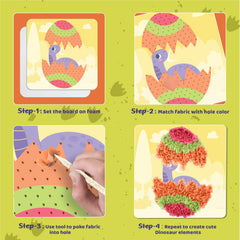 jackinthebox Poke Poke Art workspace pad protects surfaces during crafting.