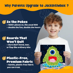 jackinthebox Poke Poke Space Astronaut design hands-on craft fun
