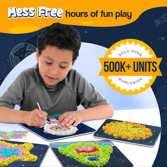 jackinthebox Poke Poke Space Star design engaging craft for kids