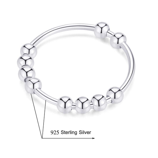 Jacruces anxiety ring beads offer subtle tactile relief during moments of stress.