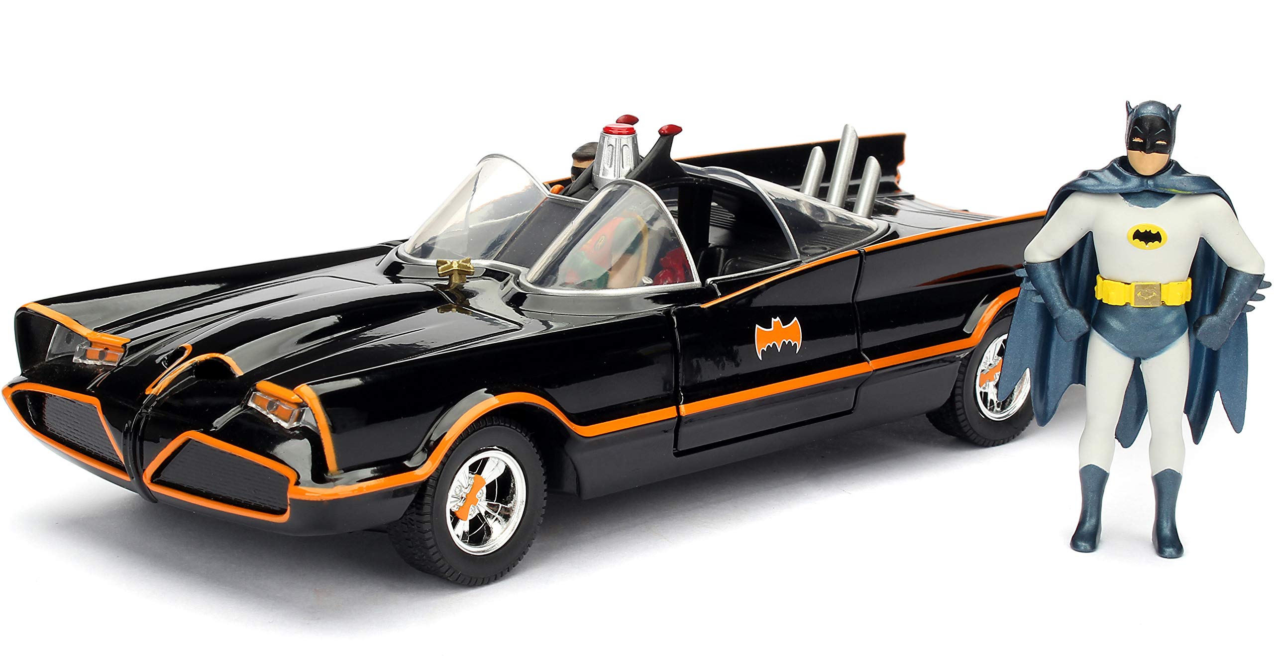 Jada 1966 Batmobile die-cast 1:24 model for display collections