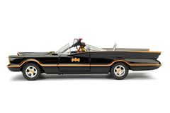 Jada Batmobile opening doors for interactive display