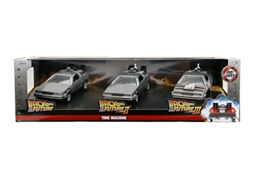 Jada BTTF Time Machine 1:32 die-cast side profile for collectors