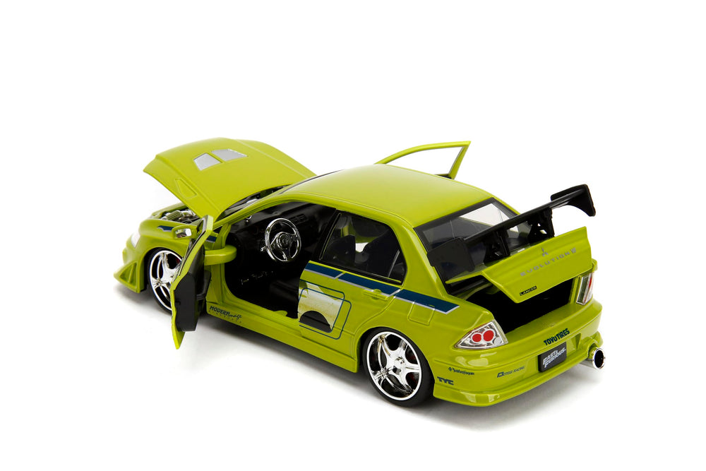 Jada Toys Fast & Furious 1:24 Brian's Mitsubishi Lancer Evolution ...