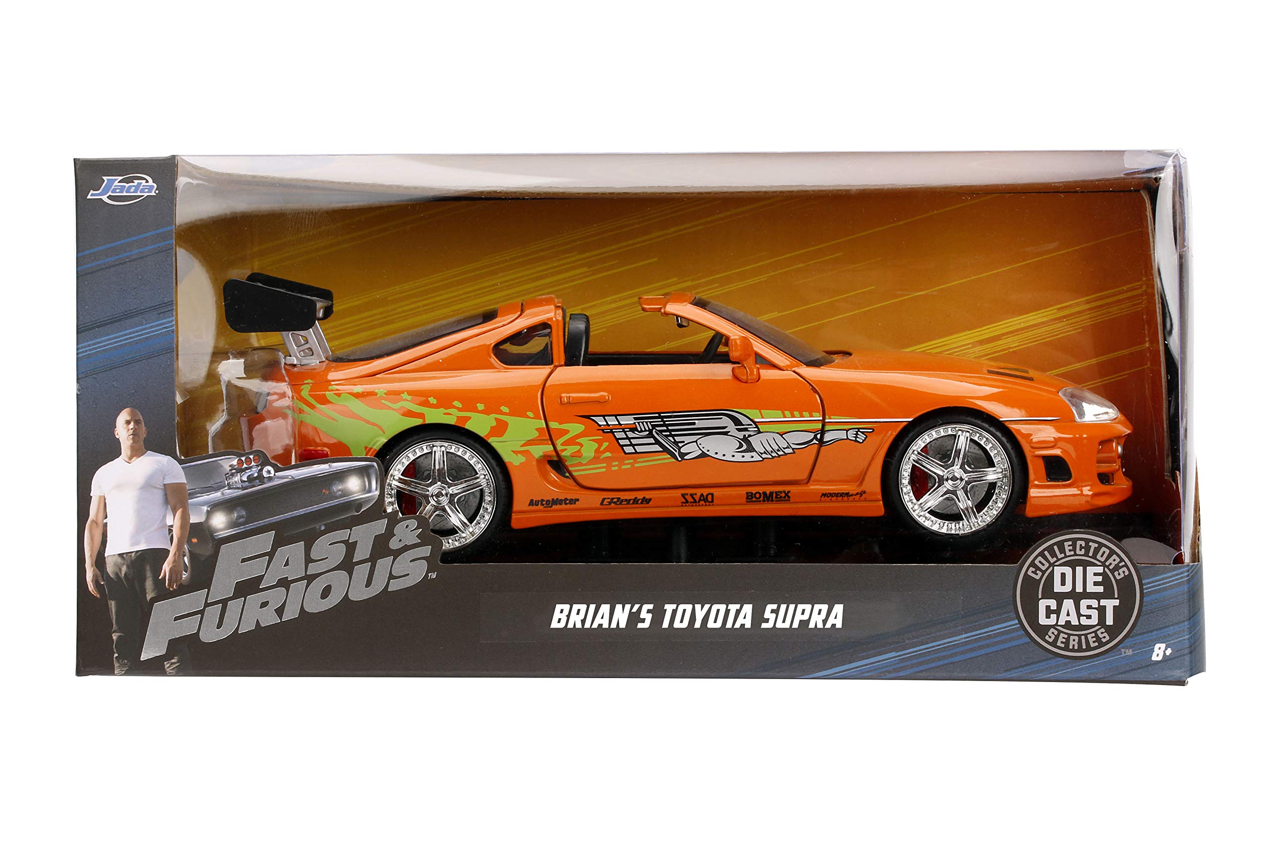 Jada Fast & Furious licensed toy that fans recognize for collection.
