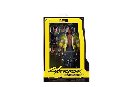 Jada David Martinez Cyberpunk Edgerunners 1:12 dynamic pose capture with highly articulated joints.