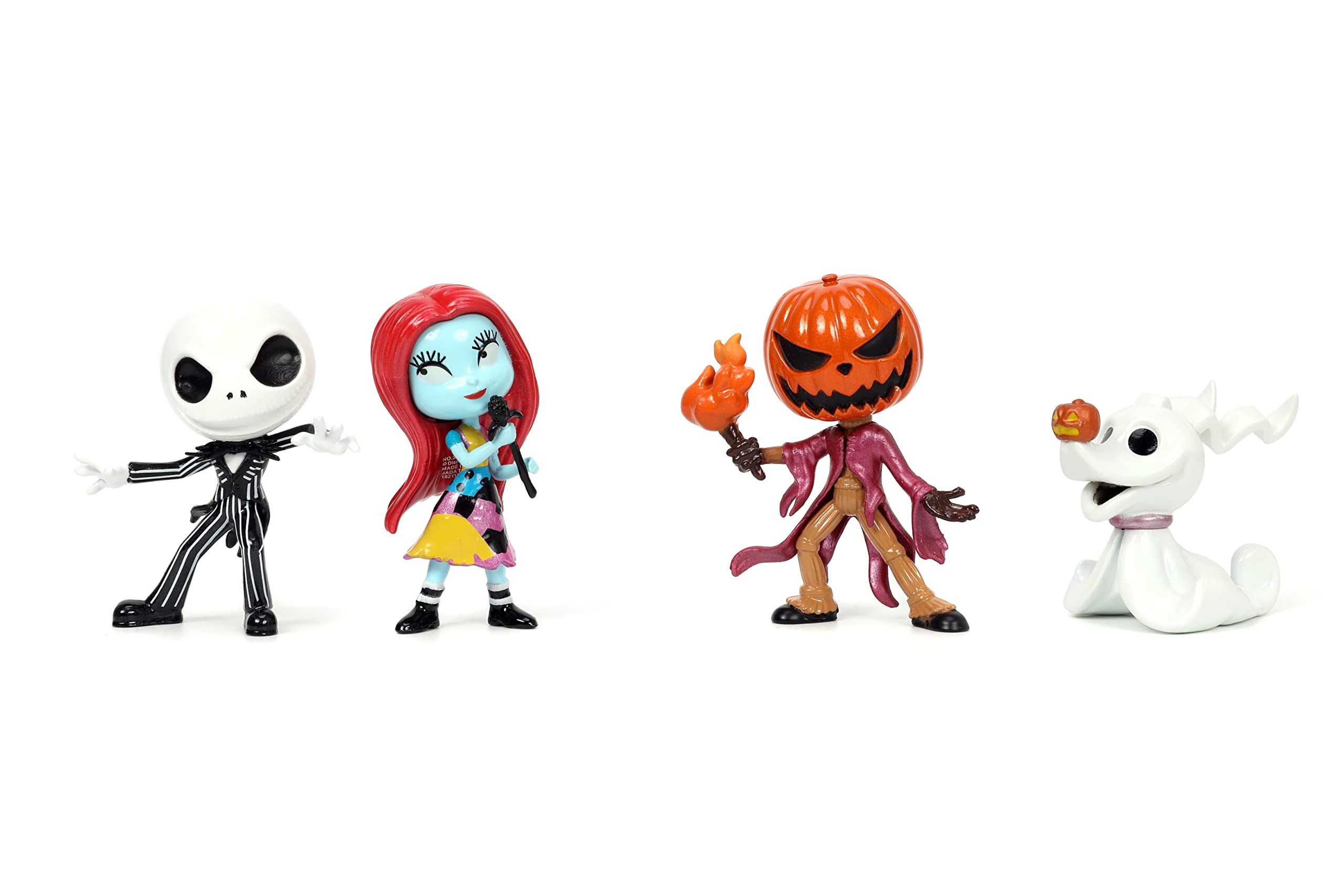 Jada Disney Nightmare Before Christmas Jack Skellington die-cast figure for display and collection.