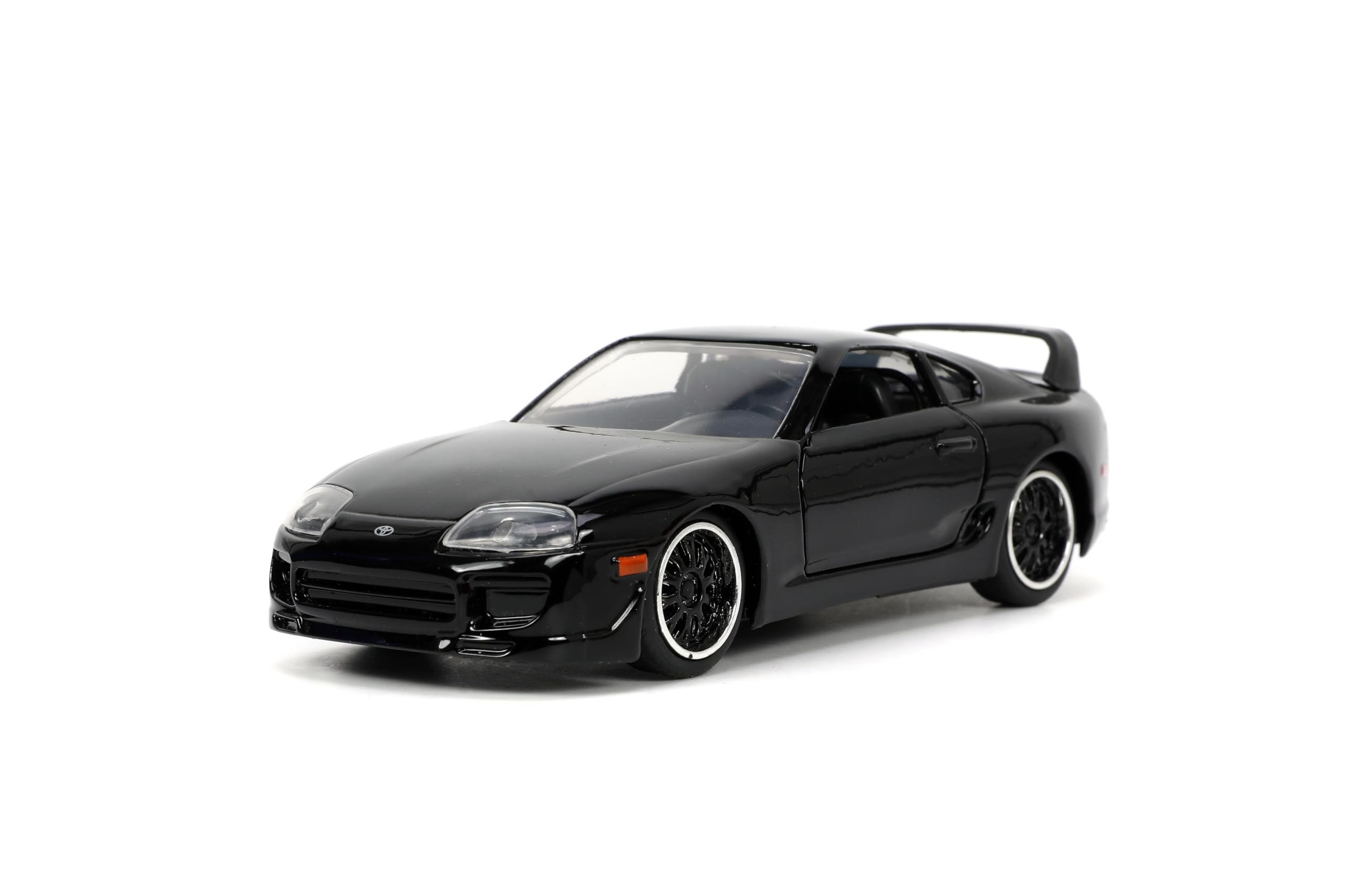 Jada Fast and Furious Supra die-cast with hood open, ideal for display.
