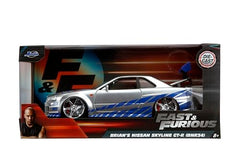 Jada Fast and Furious exterior detail highlights the movie-inspired styling on the Skyline R34.