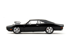 Jada Charger engine detail image spotlights intricate underhood realism for enthusiasts.
