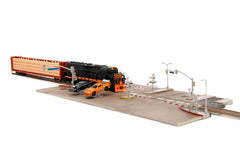 Jada Fast and Furious Nano train-scene die-cast duo for display.