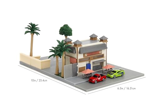 Close-up of die-cast detail on Jada Nanoscene components
