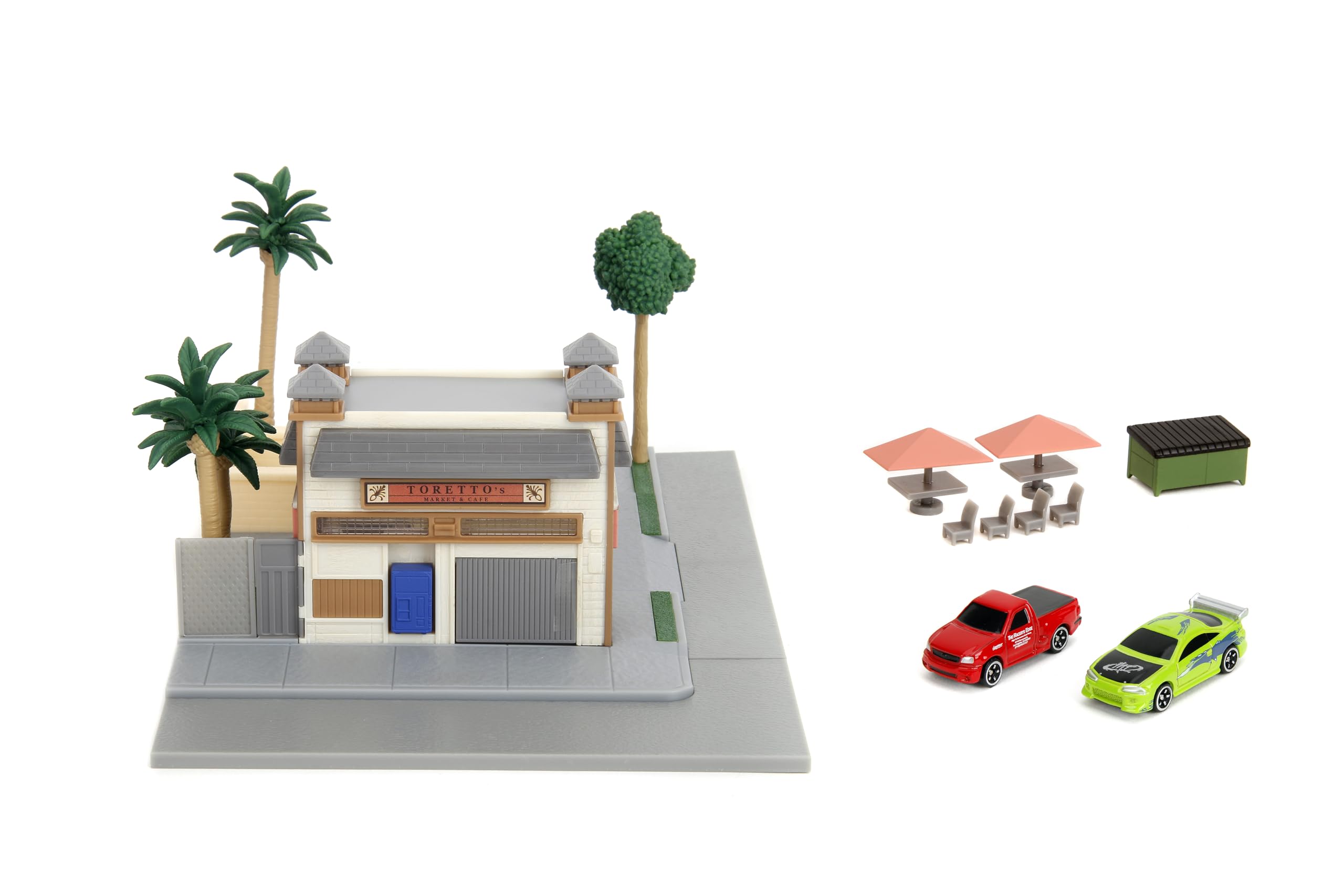 Immersive diorama play setup from Jada for imaginative scenes