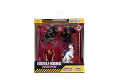 Jada Godzilla x Kong battle-pack display for shelves.