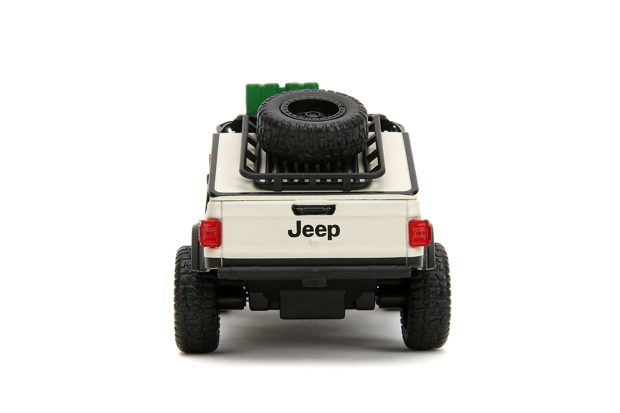 Jada Jeep Gladiator 1:32 die-cast body provides durable, collectible quality.