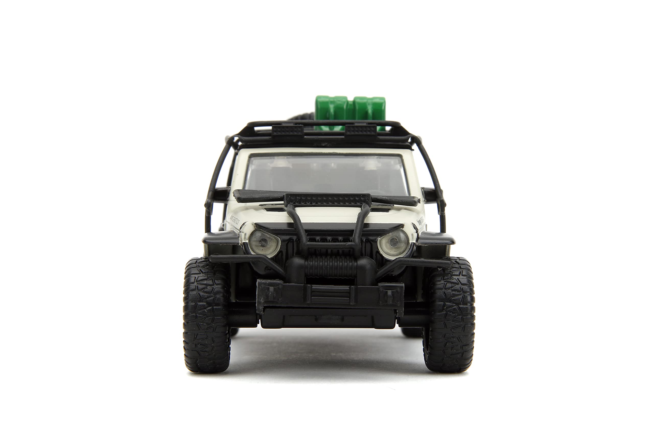Jada Jeep Gladiator 1:32 working wheels offer smooth rolling play.