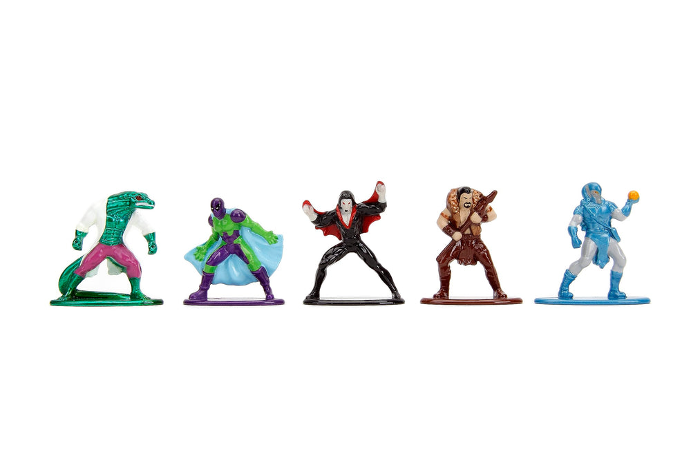 Jada Ghost-Spider Nano MetalFigs brighten display with authentic Marvel styling.