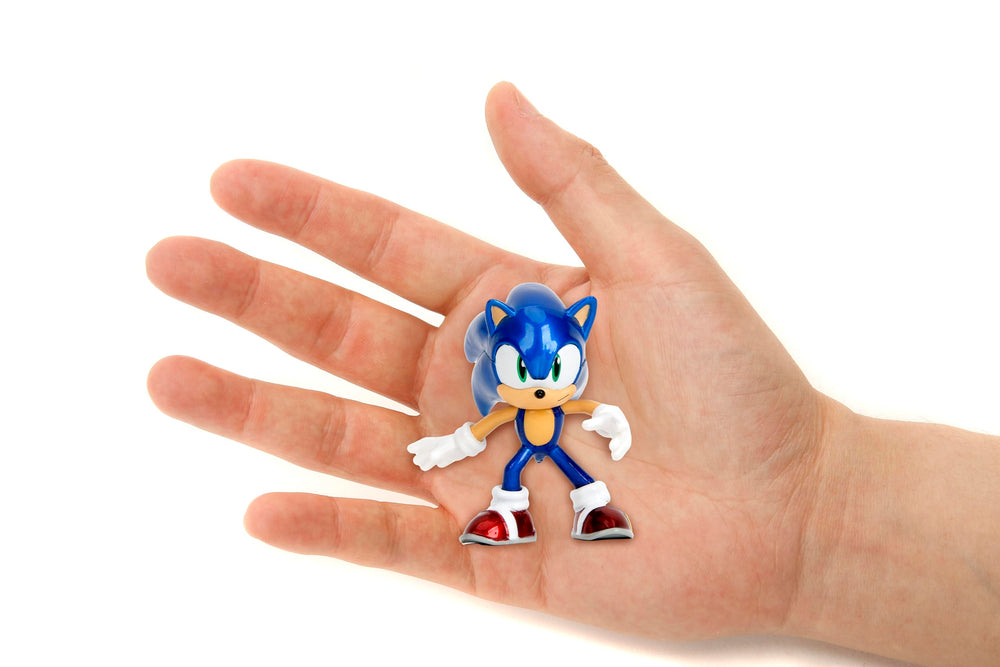 Jada MetalFigs Knuckles figure, 2.5-inch, durable die-cast for dynamic poses.