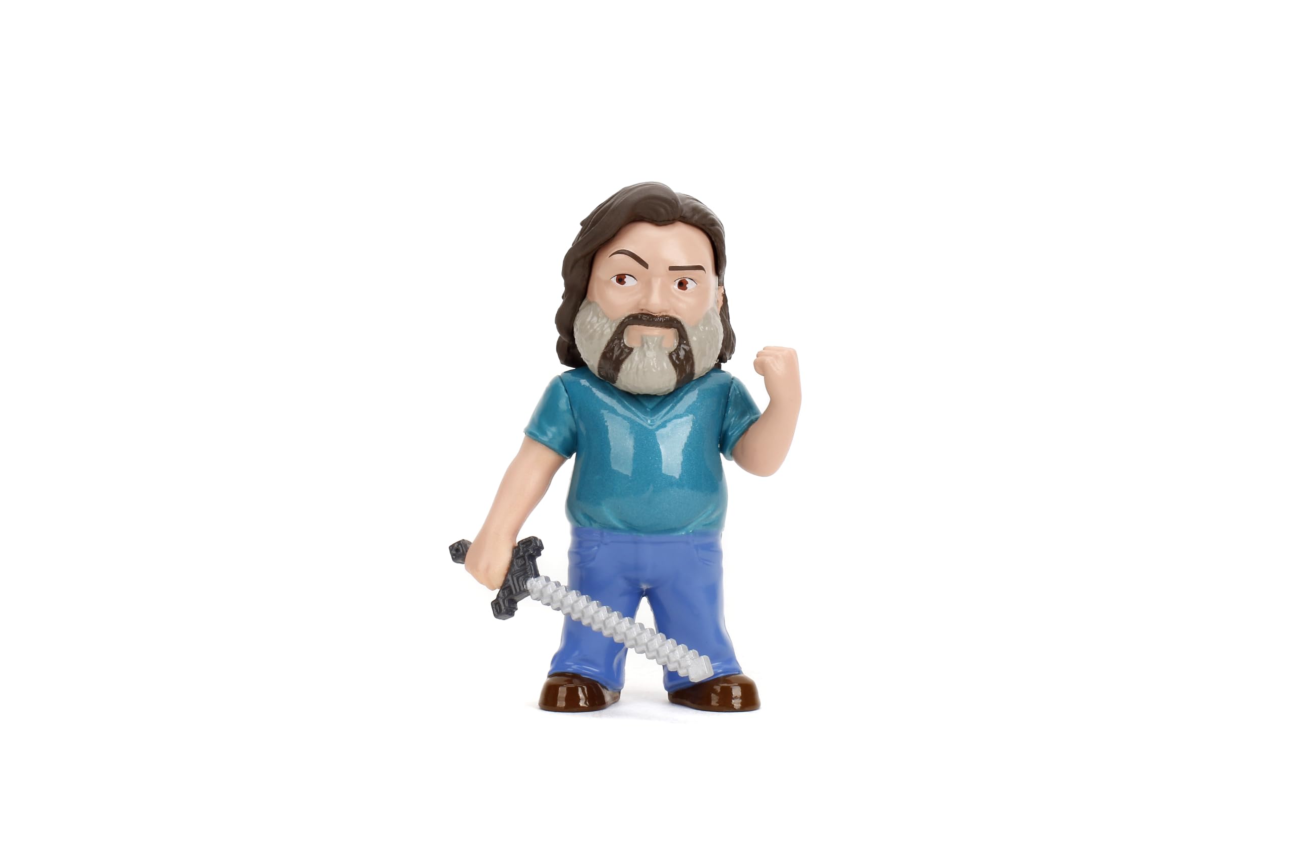 Jada Metalfigs 4-pack box image for gift-ready Minecraft fans.
