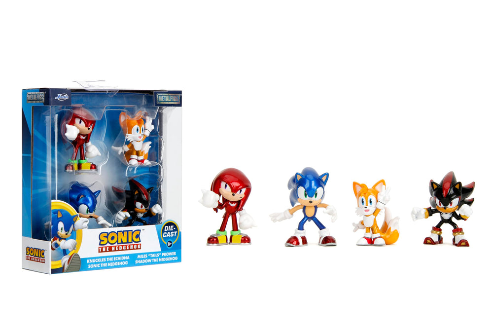 Jada MetalFigs Sonic Hedgehog figure, 2.5-inch, perfect for display and collection.