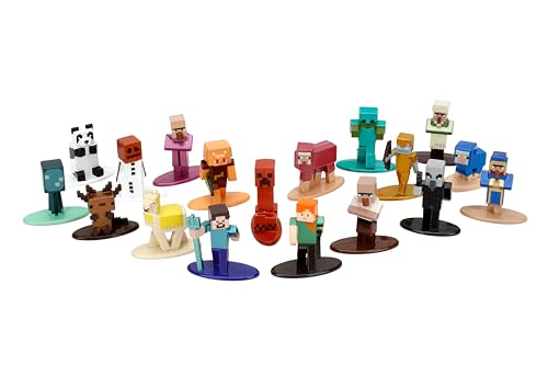 Jada Minecraft Nano Metalfigs 13 Alex figure for scene-building and action storytelling.