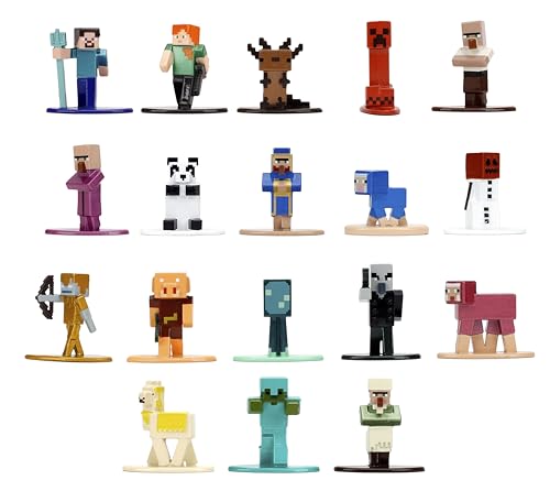 Jada Minecraft Nano Metalfigs 13 Piglin figure for collectable display and pretend adventures.