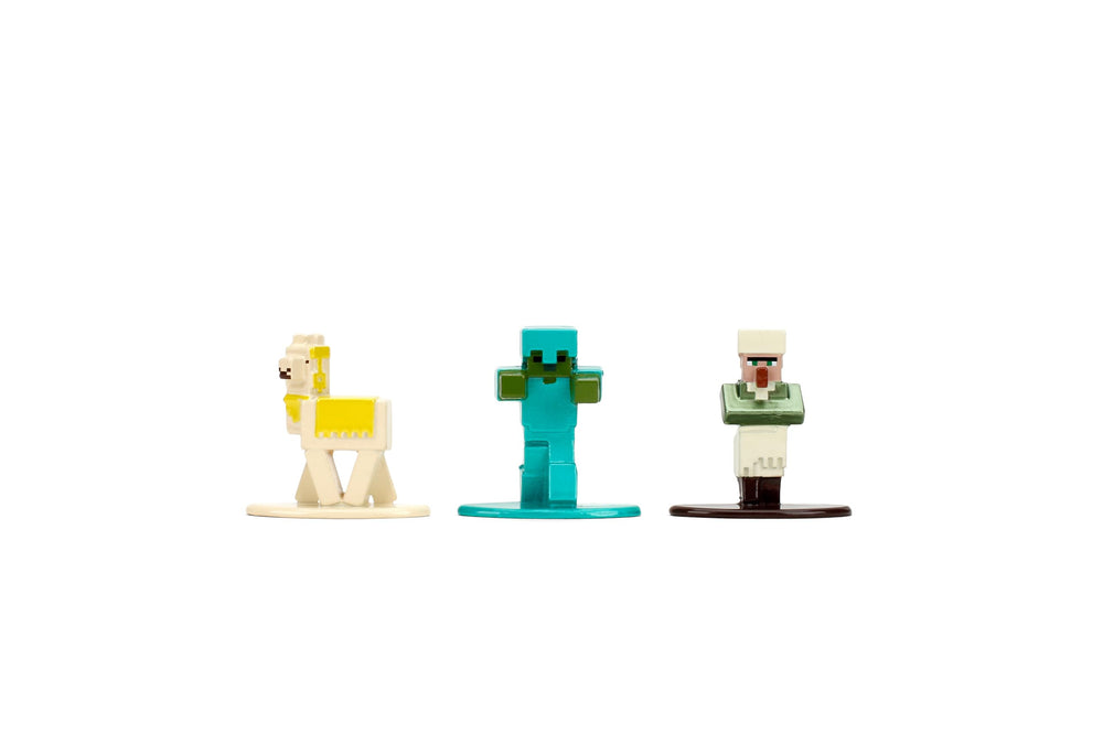 Jada Minecraft Nano Metalfigs 13 Yellow Llama figure for colorful mini dioramas.