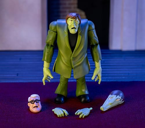 Jada Scooby-Doo Creeper unmasked head for dramatic reveals