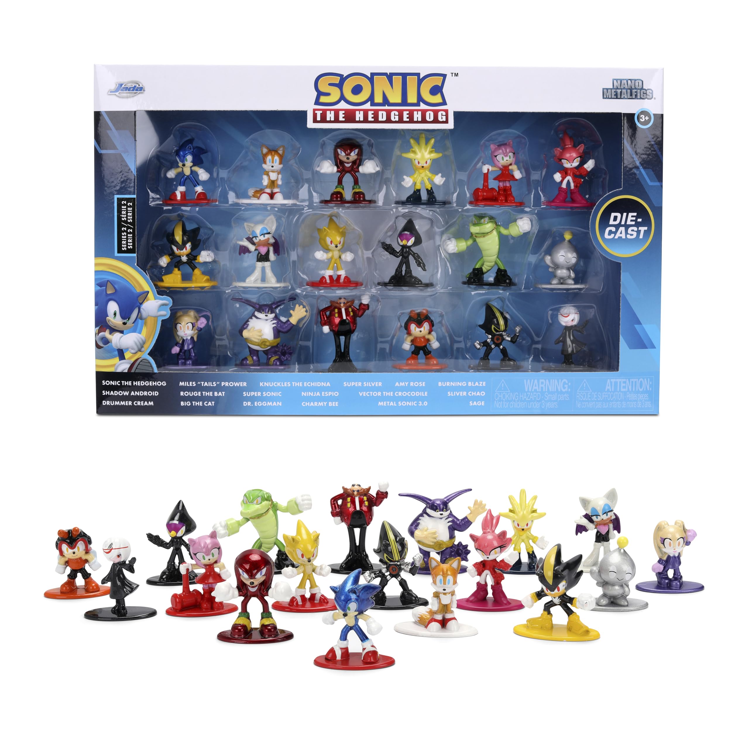 Jada Sonic Series 2 Sonic figure for display and imaginative play