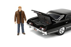 Jada Supernatural Impala opening doors detail with Dean figure