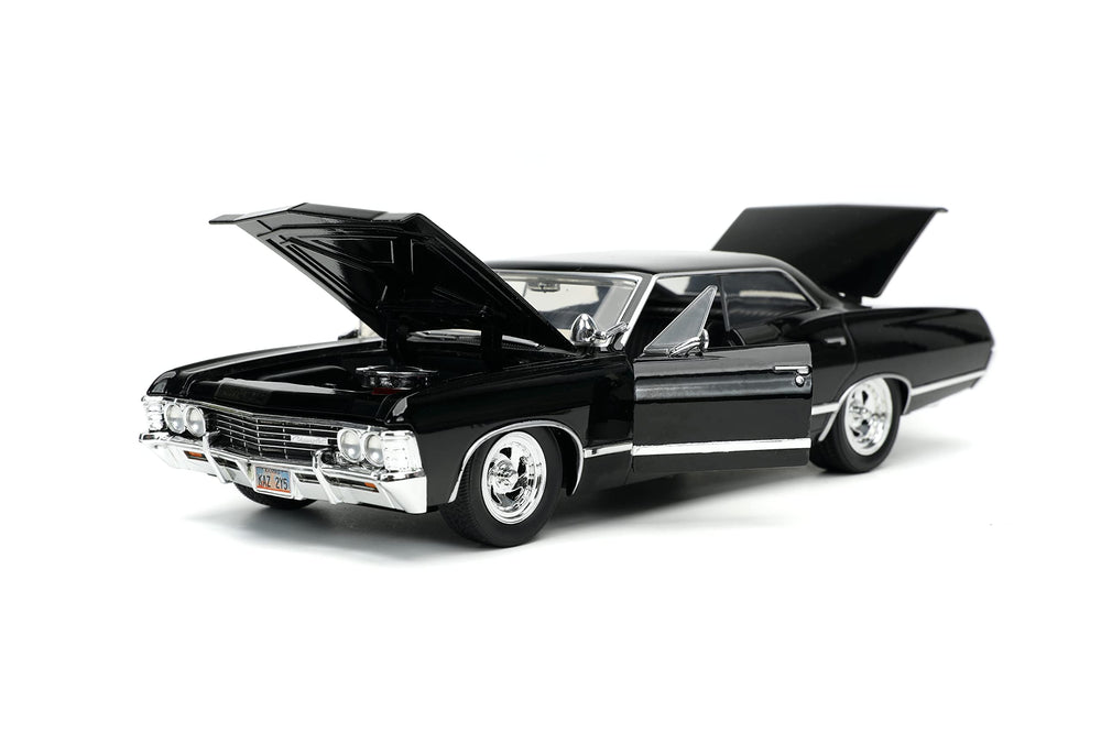 Jada Supernatural Impala rubber tires and working wheels