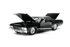 Jada Supernatural Impala rubber tires and working wheels