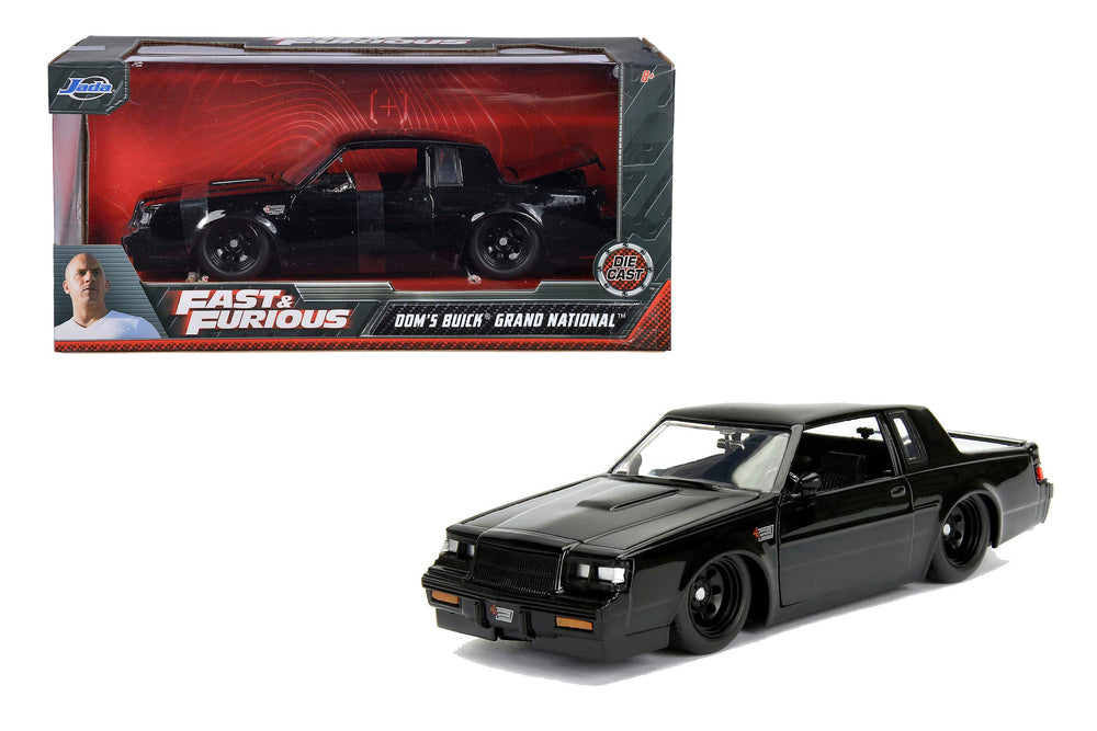 Jada Toys Buick Grand National 1:24, premium rubber tires for authentic look.