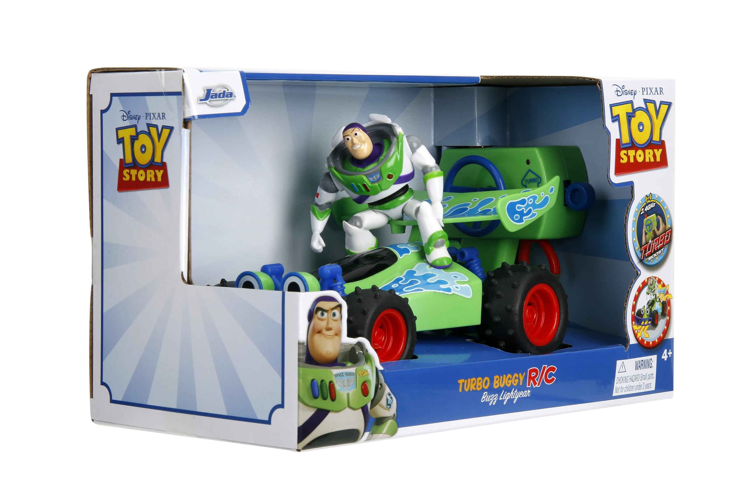 Jada Buzz Lightyear Turbo Buggy ready to race for quick setup play.