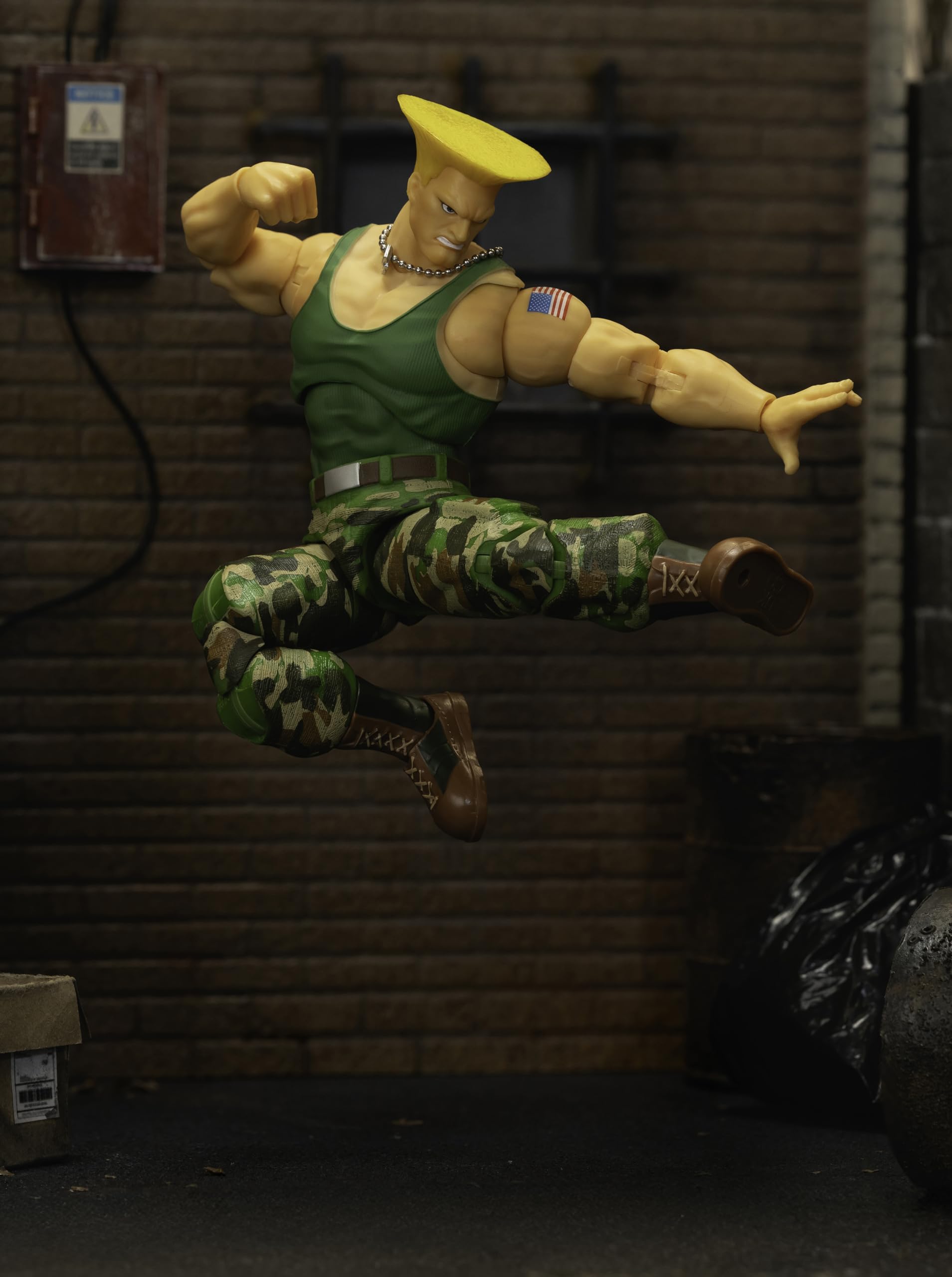 Jada Toys Guile accessories set for dynamic posing
